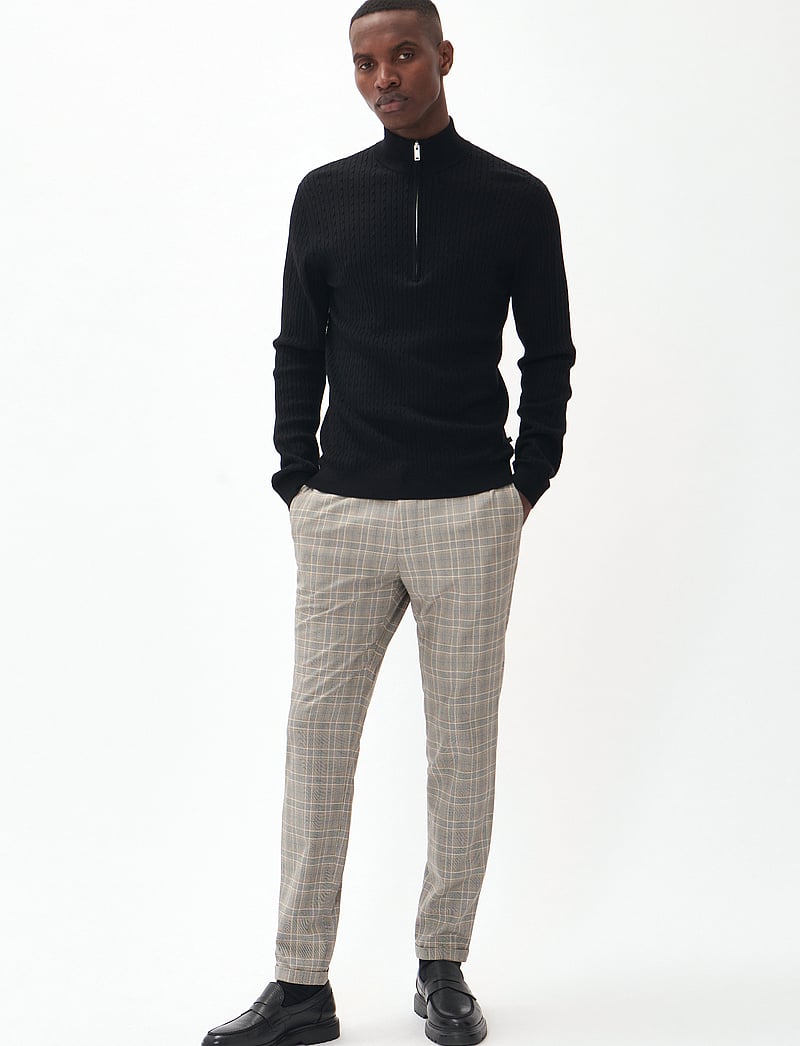 Matinique - MAmason SZ cabel - half zip-tröjor - black - 3