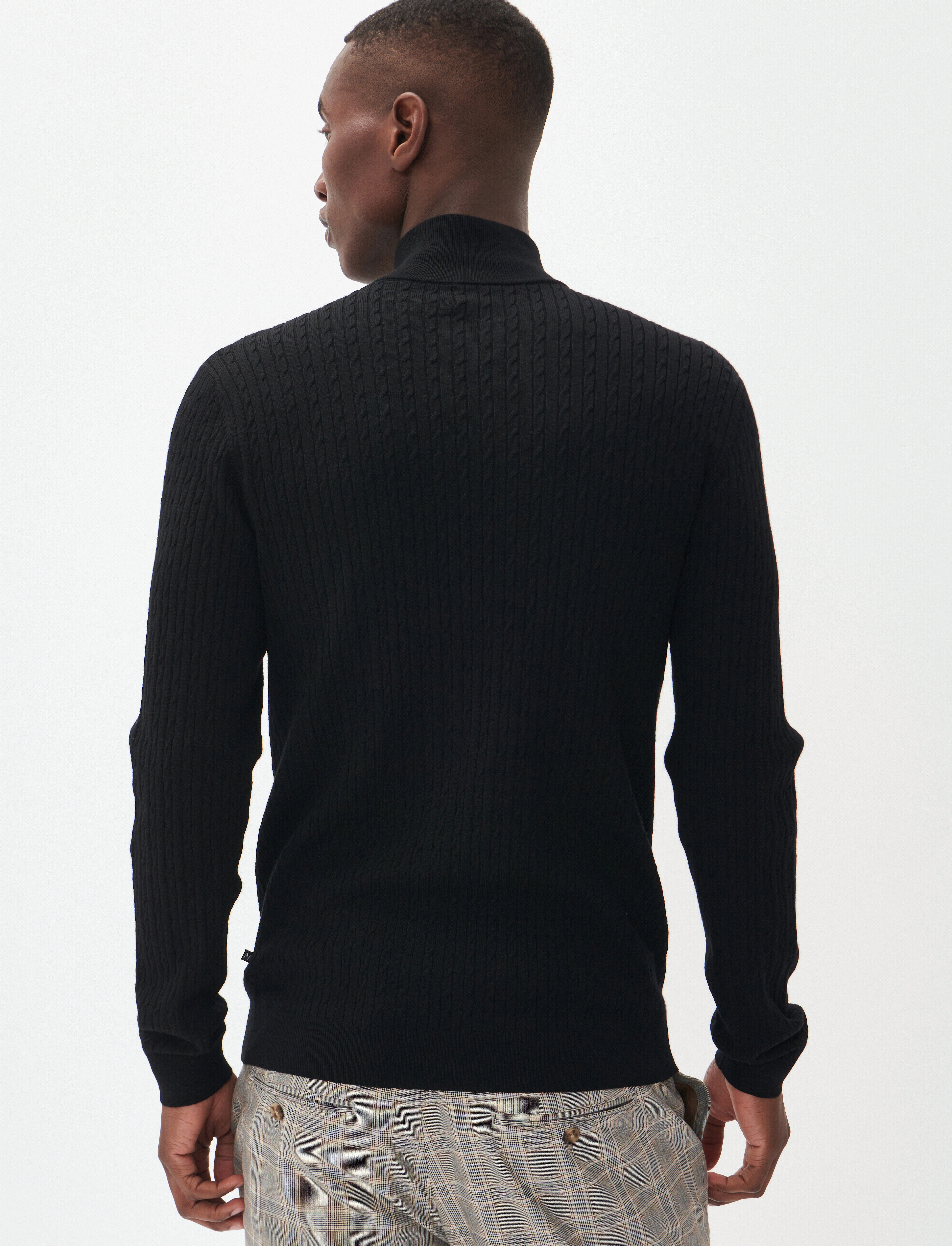 Matinique - MAmason SZ cabel - strickmode - black - 4