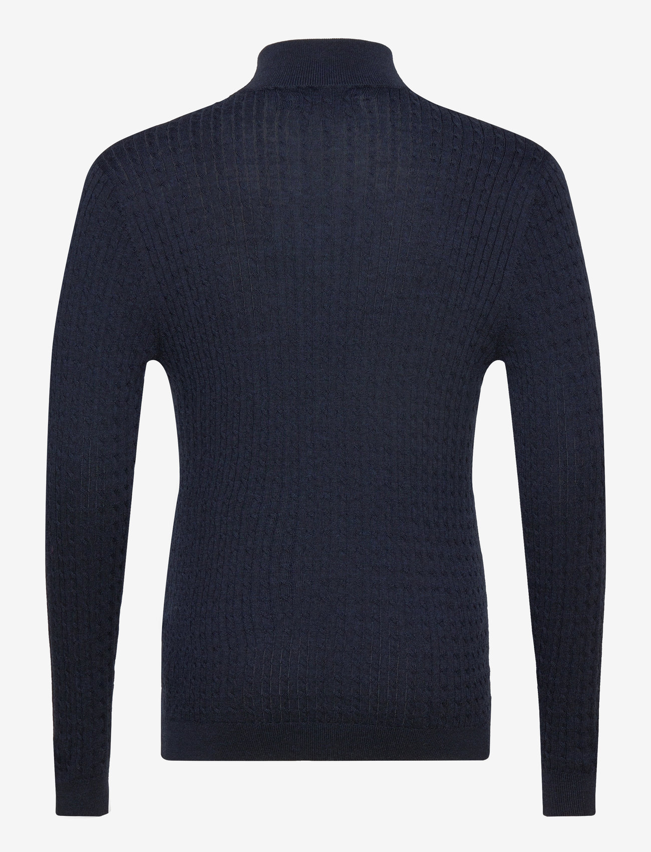 Matinique - MAmason SZ cabel - half zip jumpers - dark navy melange - 2