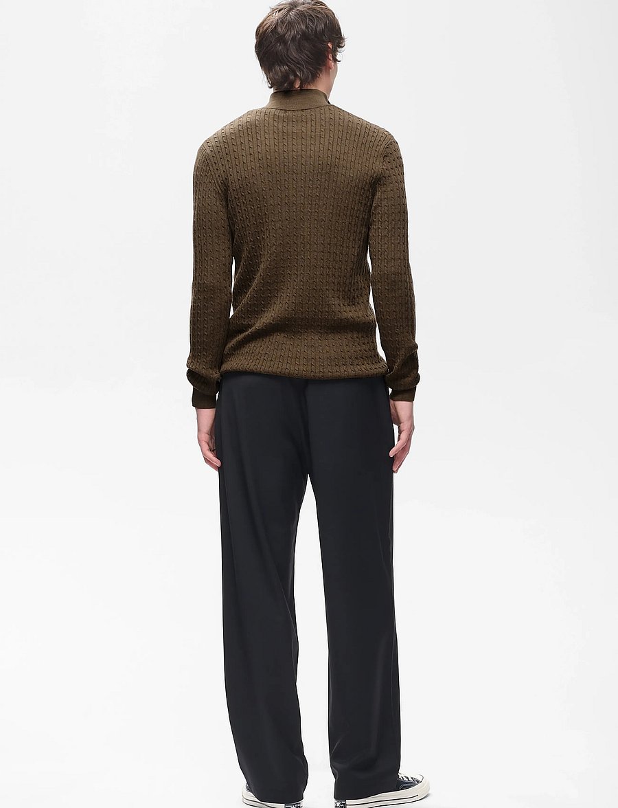 Matinique - MAmason SZ cabel - half zip-tröjor - sepia melange - 4