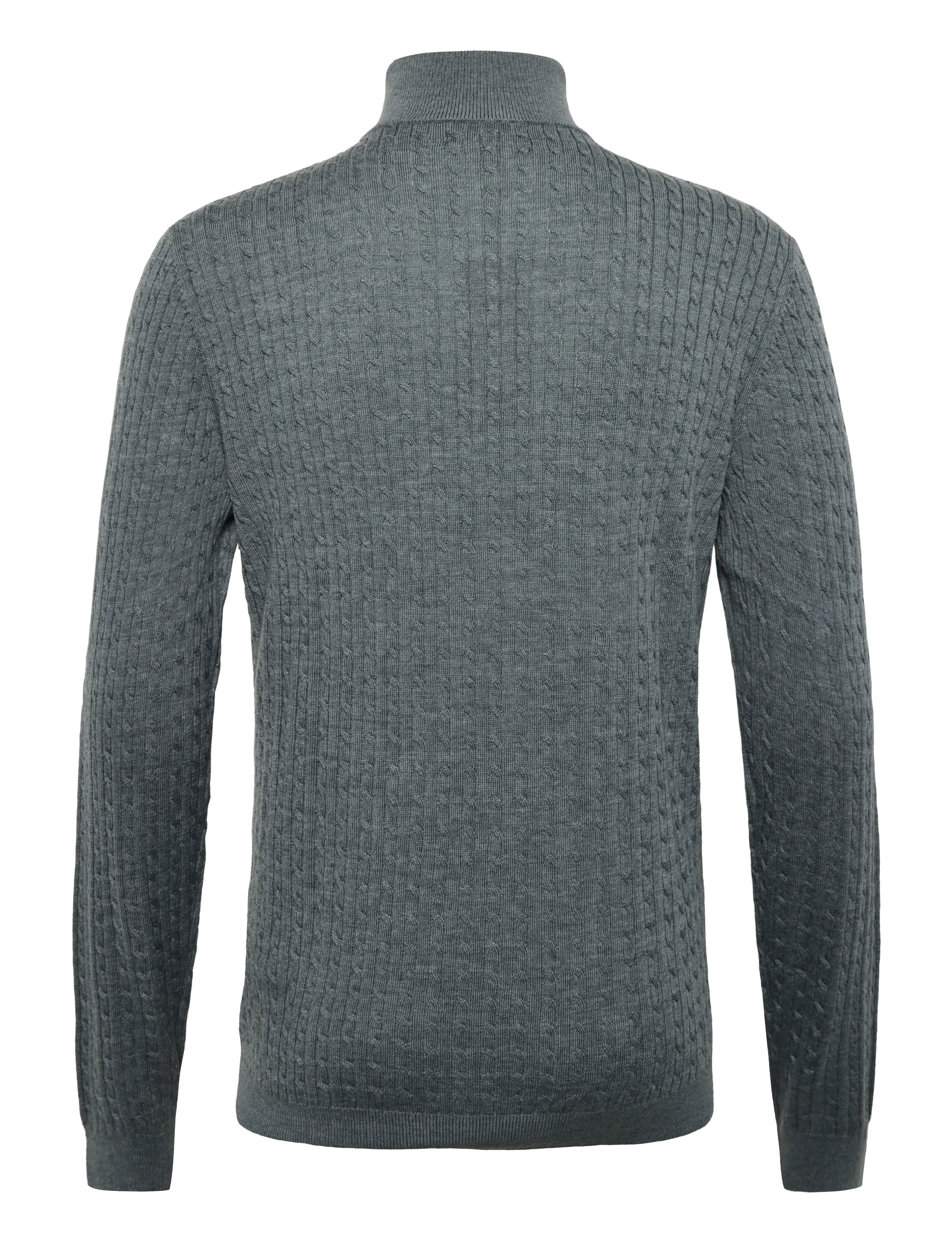 Matinique - MAmason SZ cabel - halfzip strik - stormy weather melange - 2