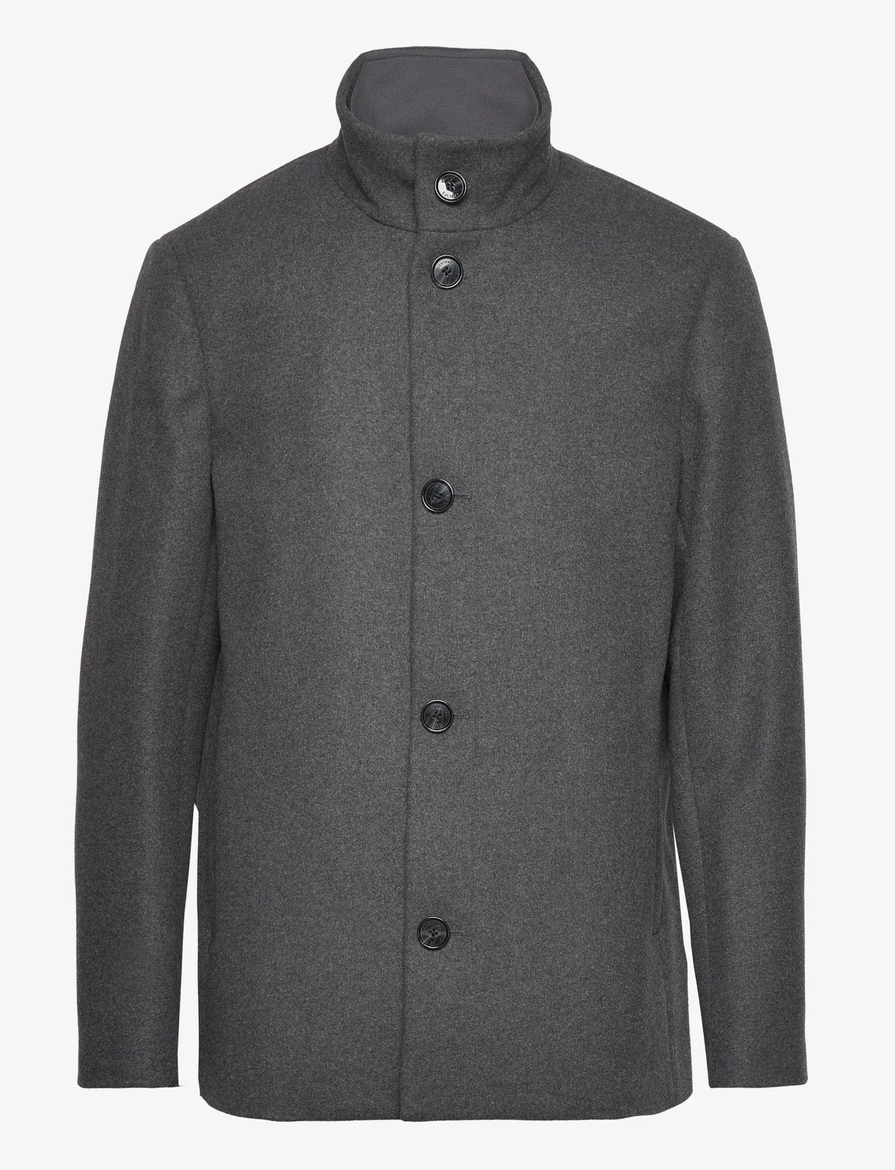 Matinique - MARobert Short - wool jackets - medium grey melange - 0