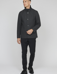Matinique - MARobert Short - wool jackets - medium grey melange - 3