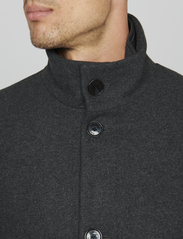Matinique - MARobert Short - wool jackets - medium grey melange - 6