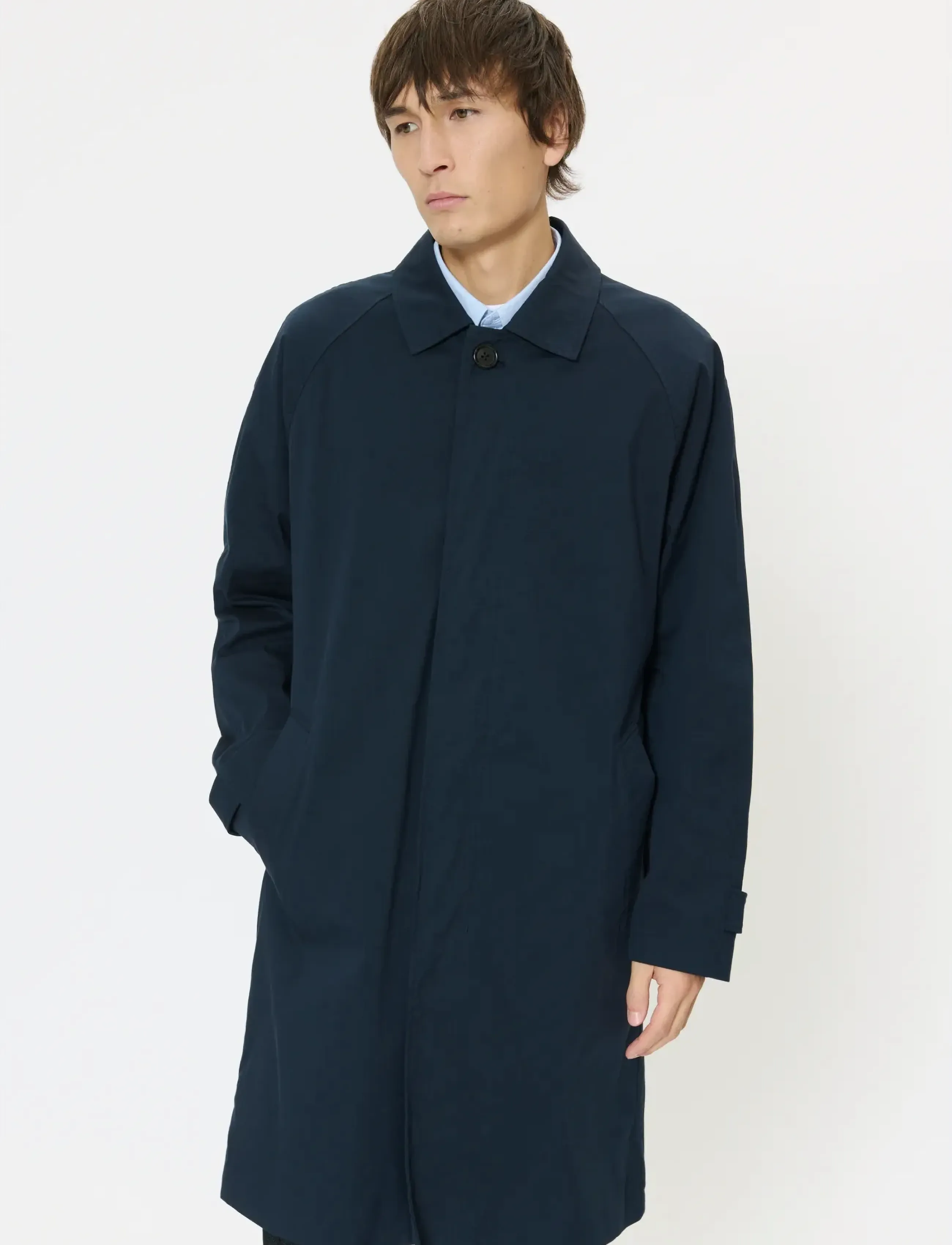 Matinique Maelijah 73, Mænd, Mac Frakke, Navy, Str: XL