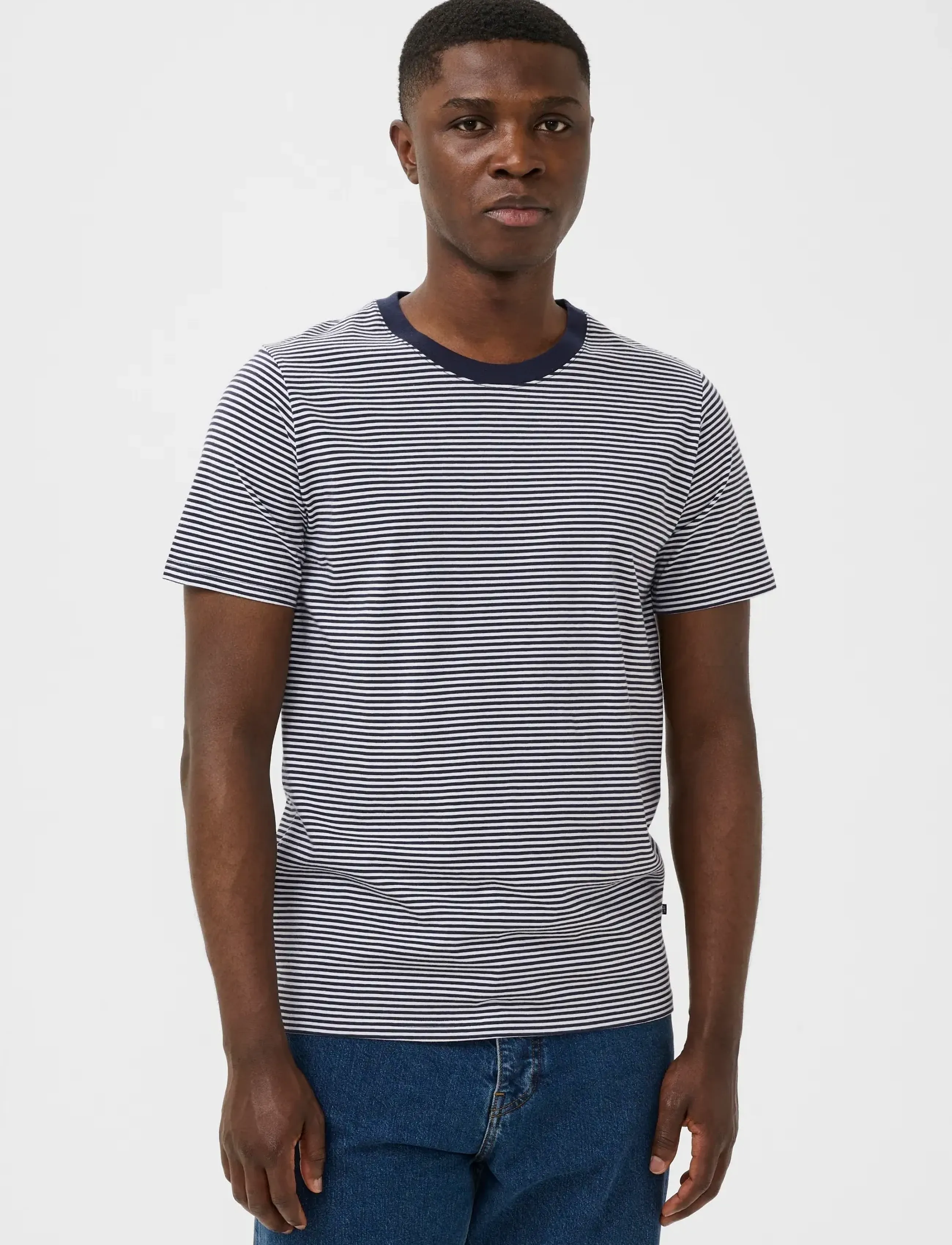 Matinique - MAjeremy - short-sleeved t-shirts - dark navy - 2