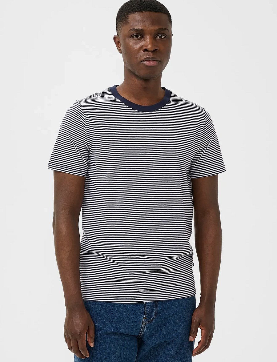 Matinique - MAjeremy - lühikeste varrukatega t-särgid - dark navy - 3