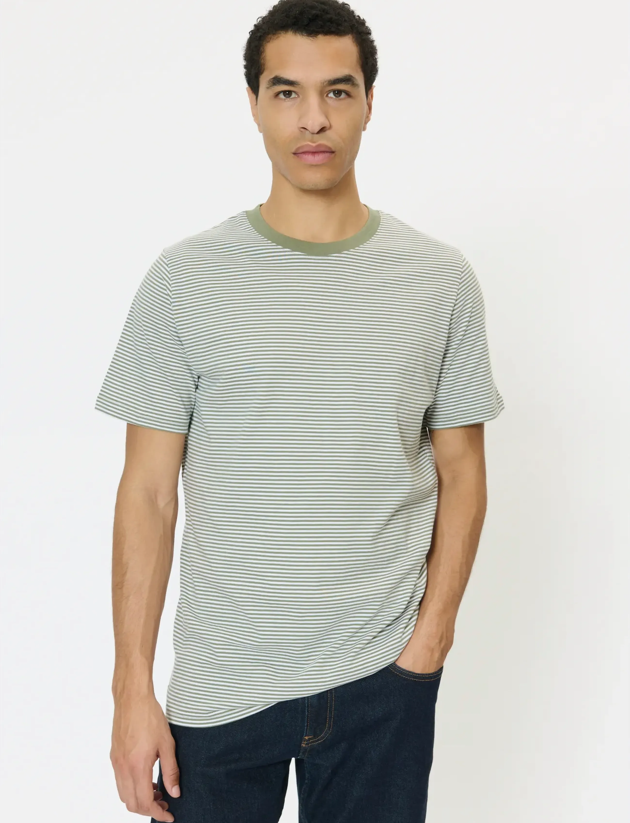 Matinique MAjeremy - T-shirts - LIGHT ARMY / khaki/green