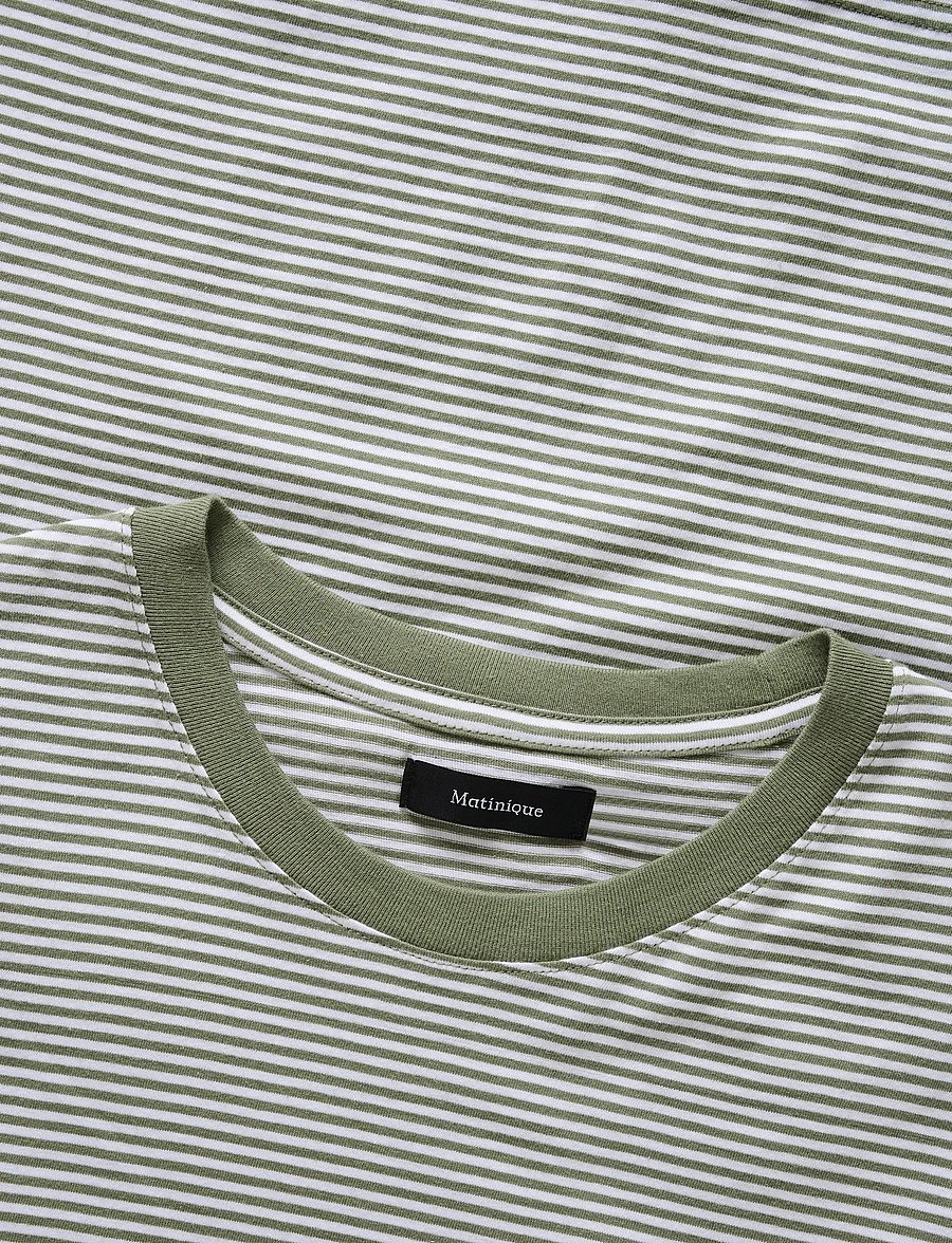 Matinique - MAjeremy - kortærmede t-shirts - light army - 5