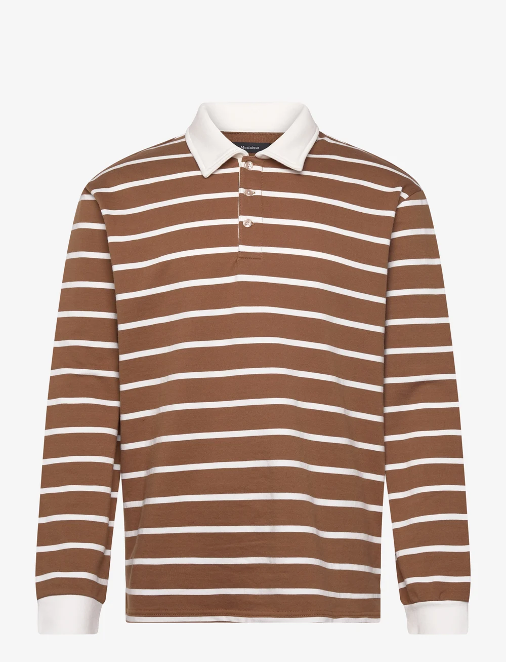 Matinique - MAhaig Rugby Stripe - langærmede poloer - otter - 0