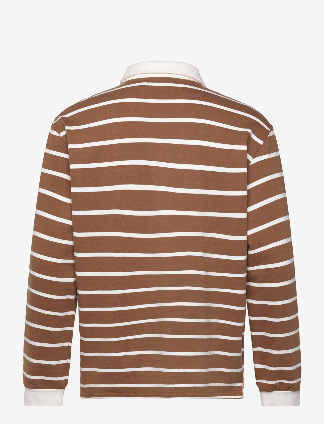 Matinique - MAhaig Rugby Stripe - långärmade pikéer - otter - 1