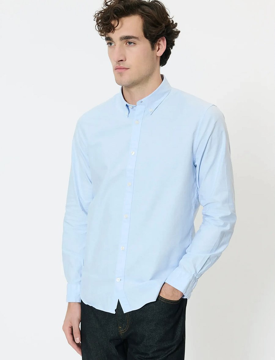 Matinique - MAtrostol BD - formal shirts - chambray blue - 0
