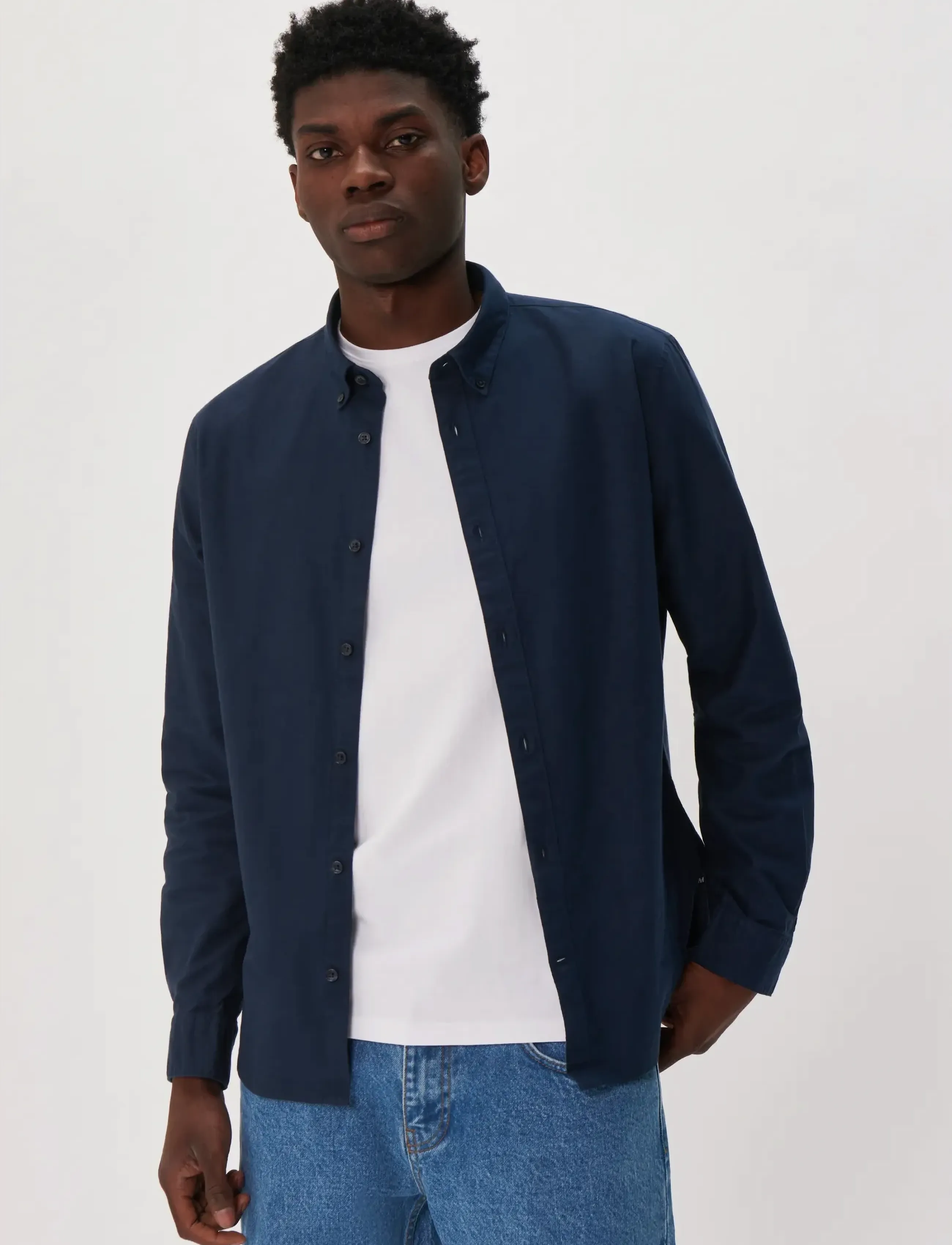 Matinique Matrostol Bd, XL, Navy, Skjorter > Afslappet, Herre