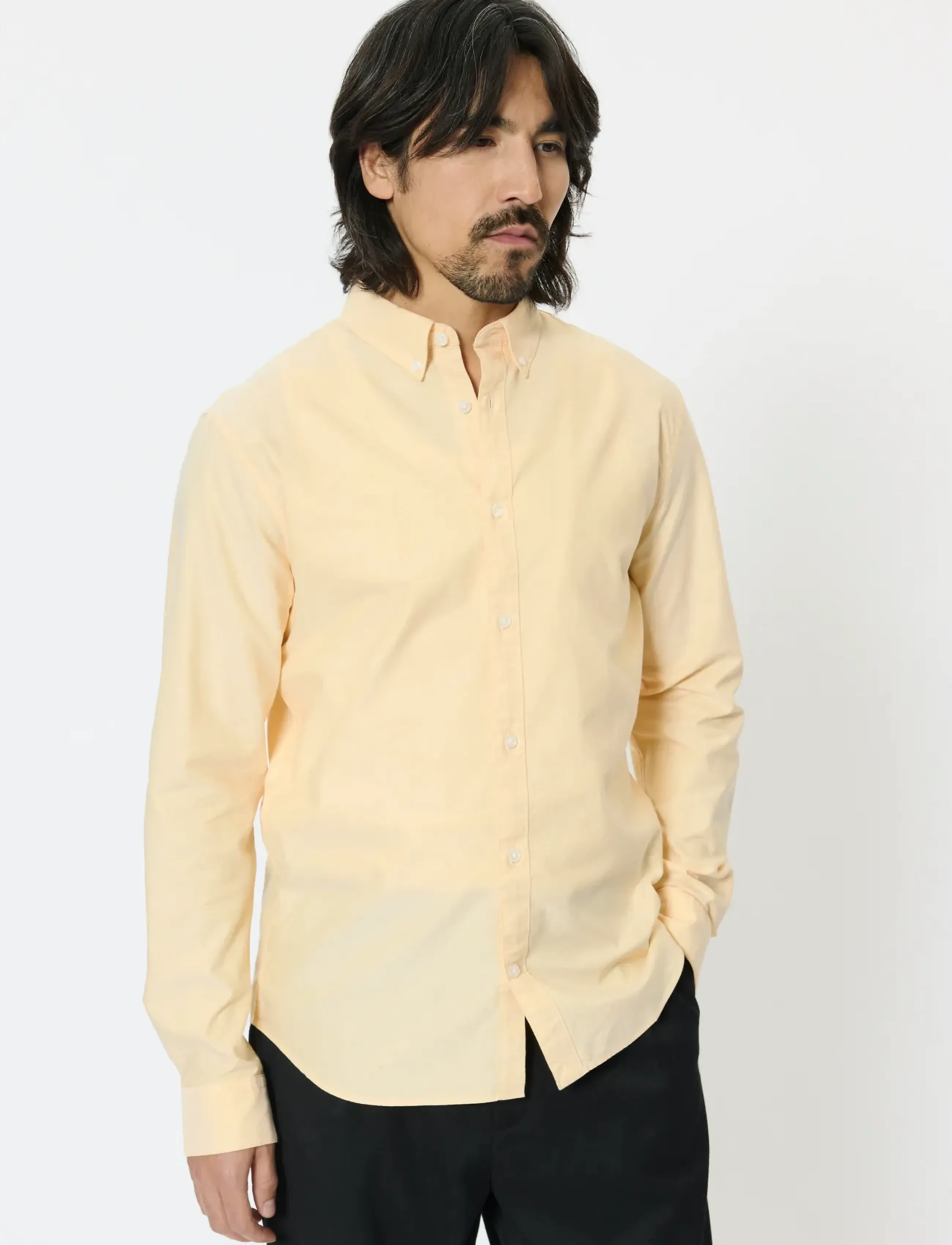 Matinique MAtrostol BD - Kostymskjortor - GOLDEN CREAM / yellow