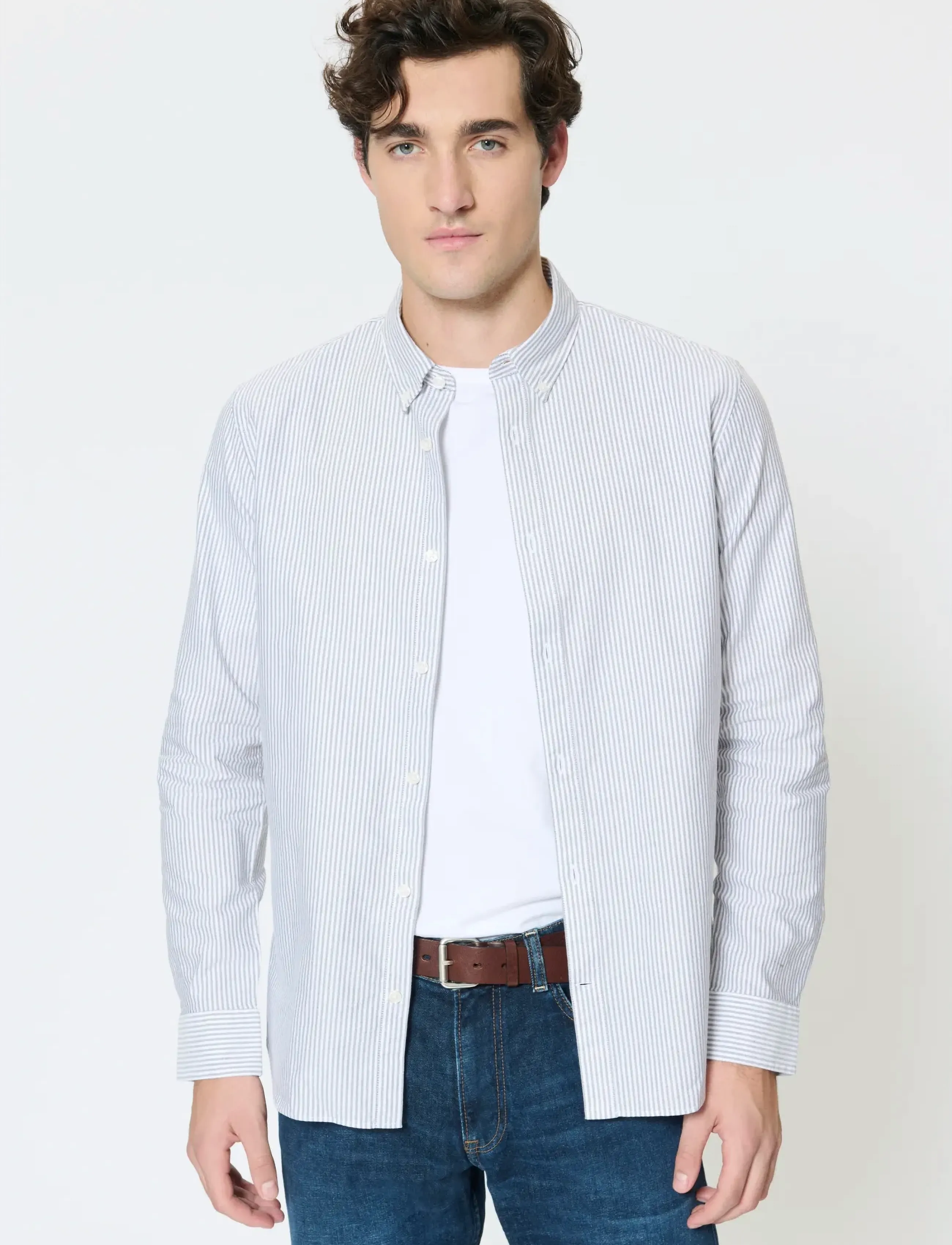 Matinique Matrostol Bd, 3XL, Brown, Skjorter > Afslappet, Herre