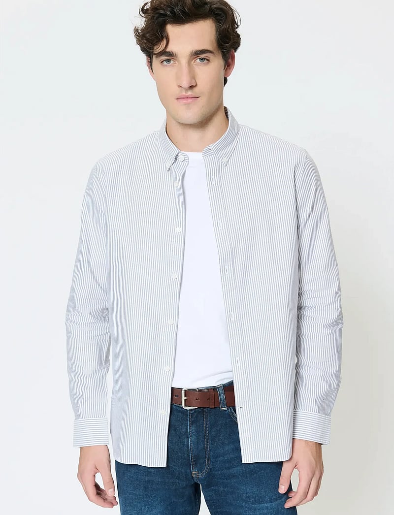 Matinique - MAtrostol BD - stribede skjorter - chocolate brown - 0