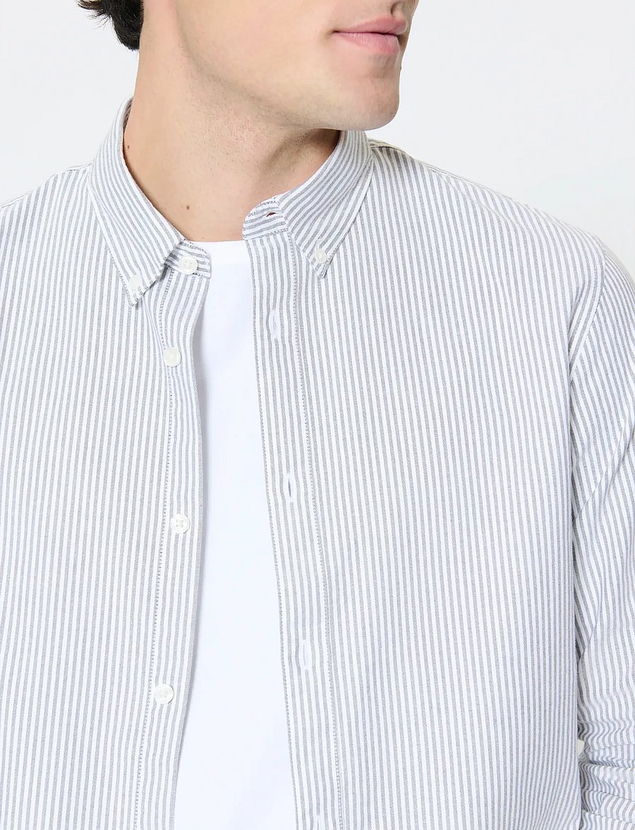 Matinique - MAtrostol BD - striped shirts - chocolate brown - 4