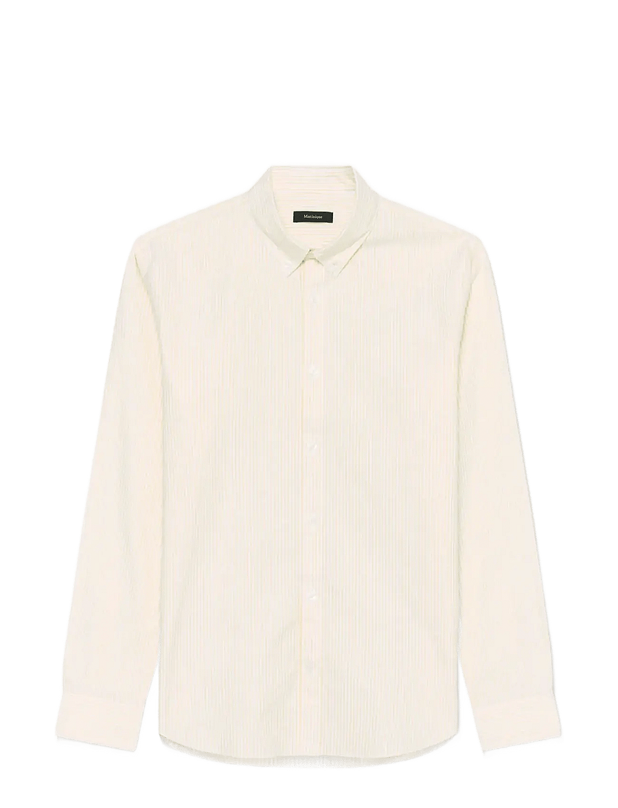 Matinique - MAtrostol BD - striped shirts - golden cream - 1