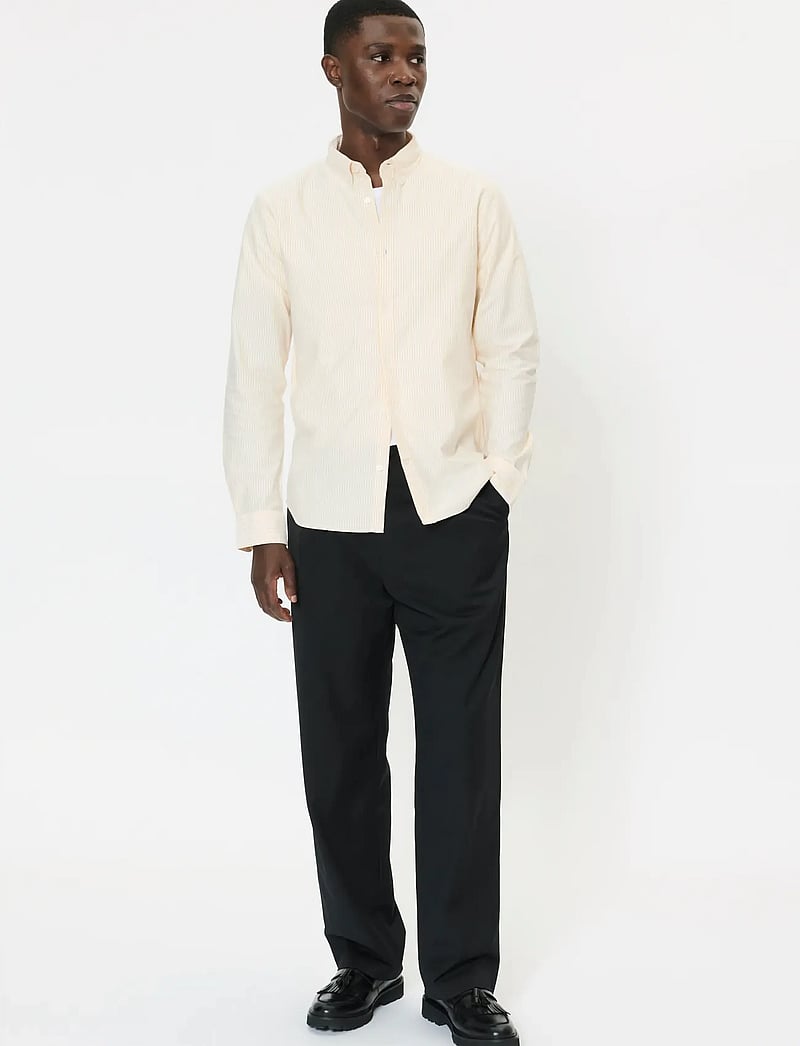 Matinique - MAtrostol BD - stribede skjorter - golden cream - 2