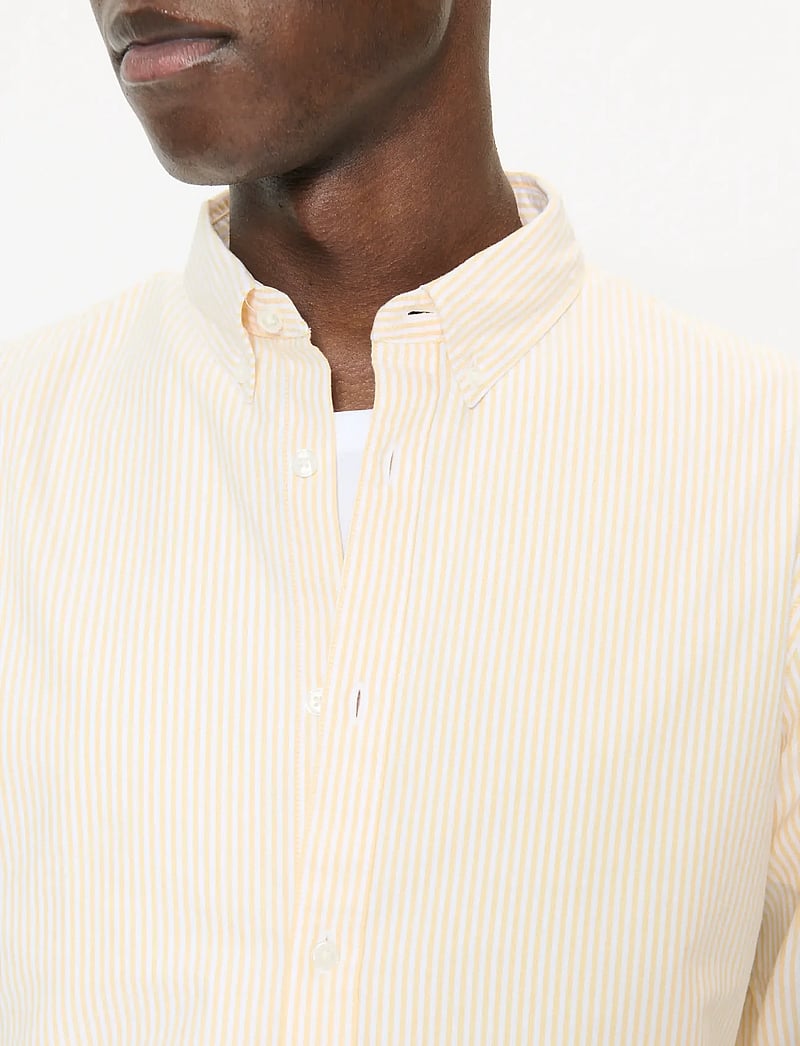 Matinique - MAtrostol BD - stribede skjorter - golden cream - 4