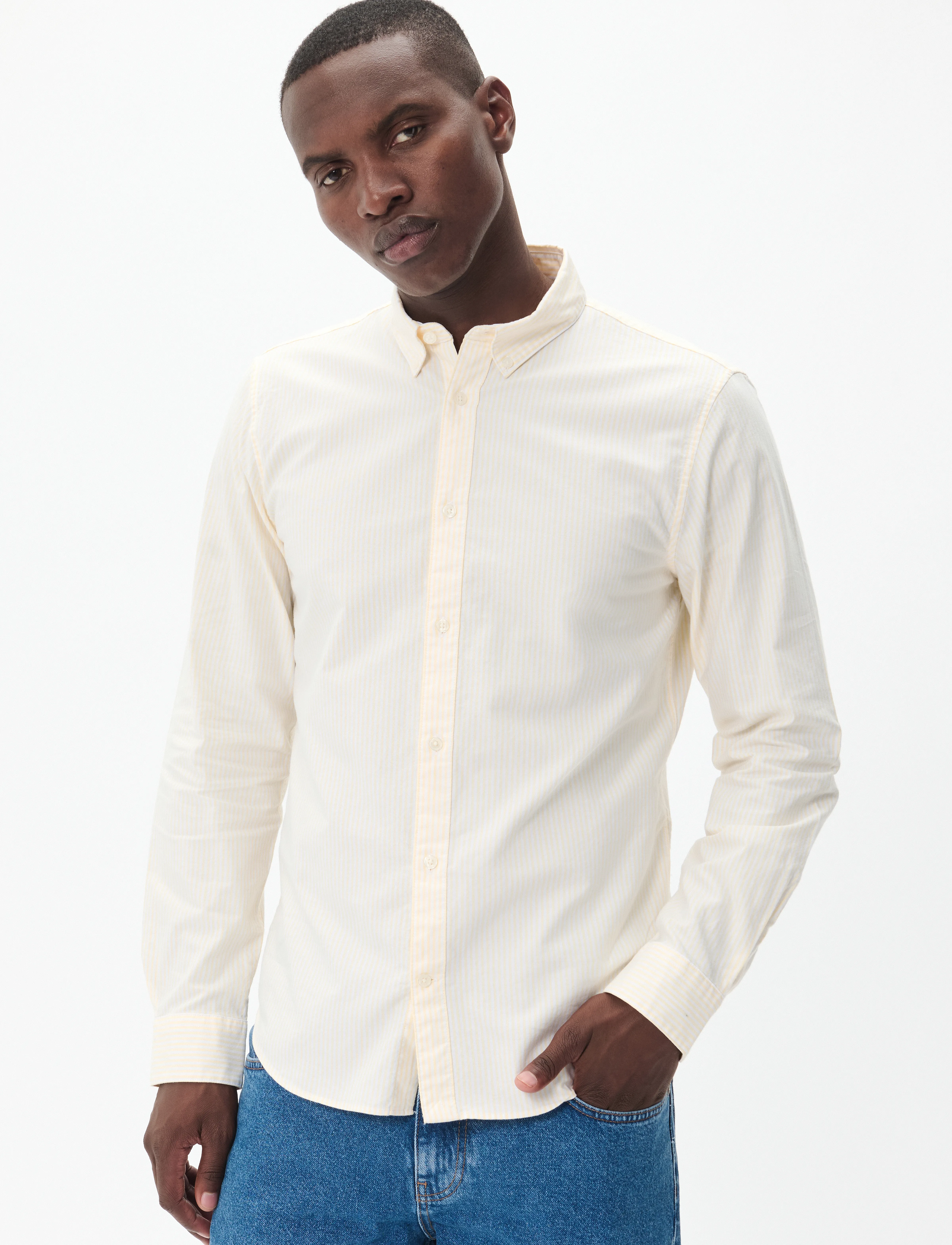 Matinique MAtrostol BD - Casual Hemden - GOLDEN HAZE / yellow