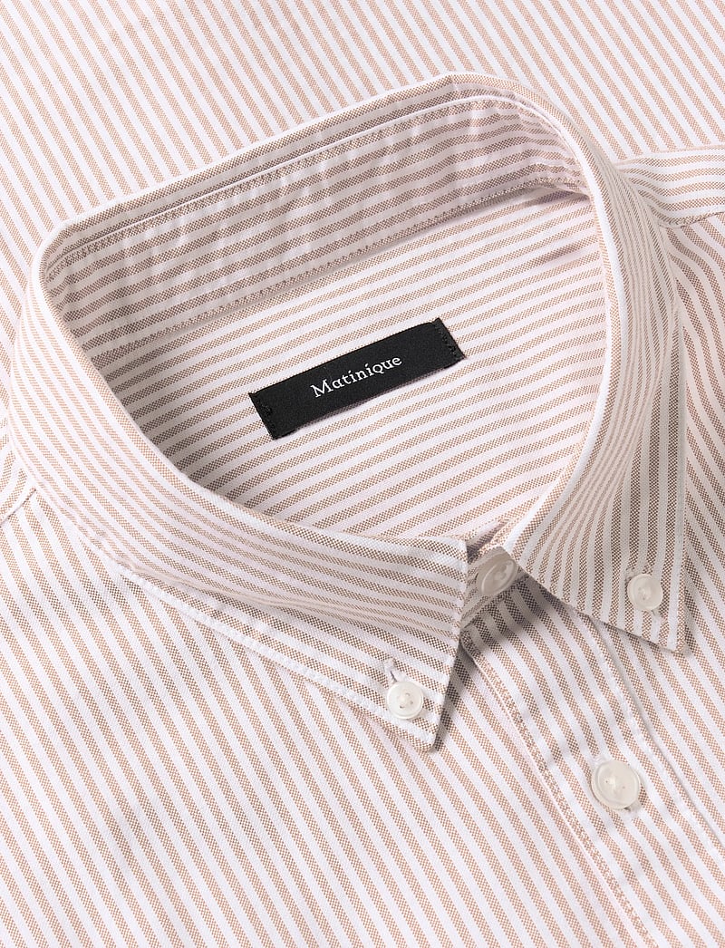 Matinique - MAtrostol BD - stribede skjorter - gold flame - 5