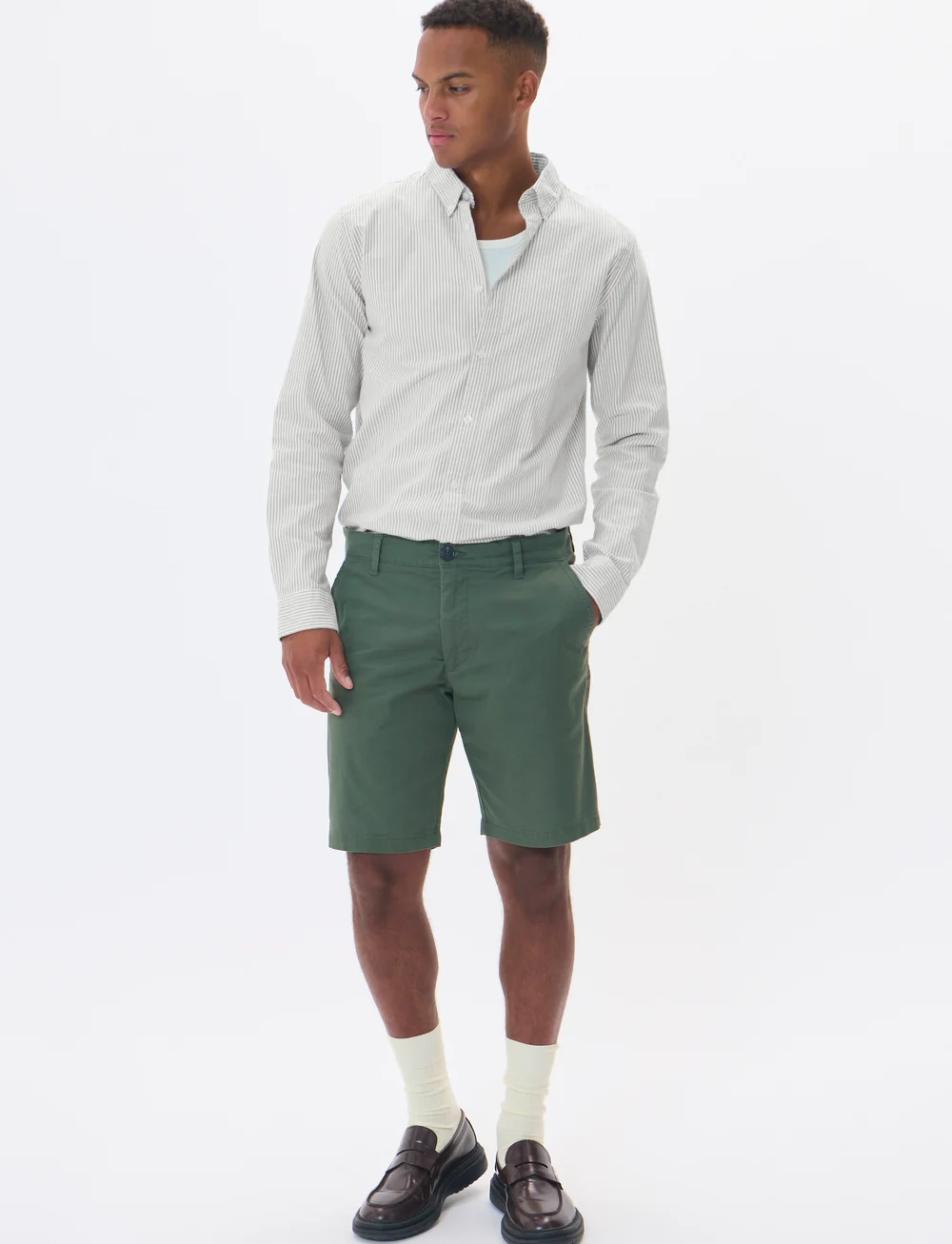 Matinique - MAtrostol BD - stribede skjorter - thyme - 0