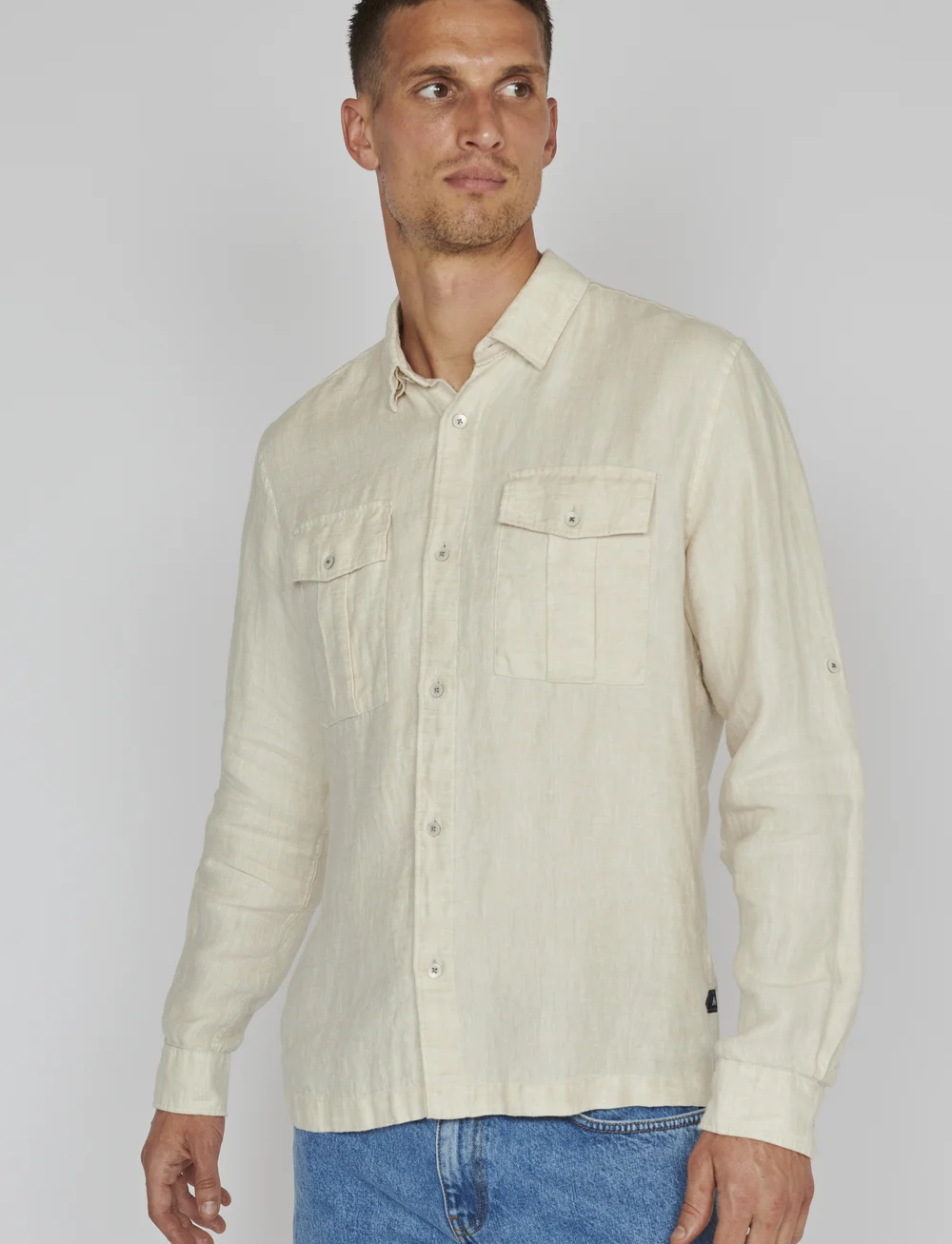 Matinique - MAharosch - linskjorter - oyster gray - 0