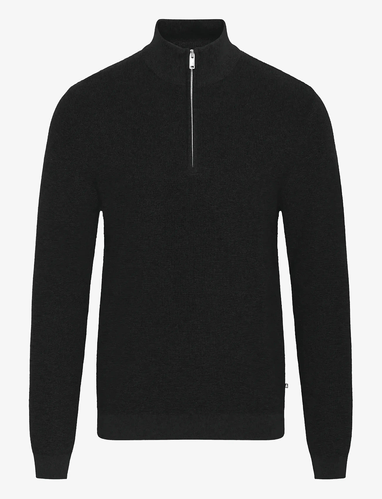 Matinique - MAlagoon Z - half zip jumpers - black - 1