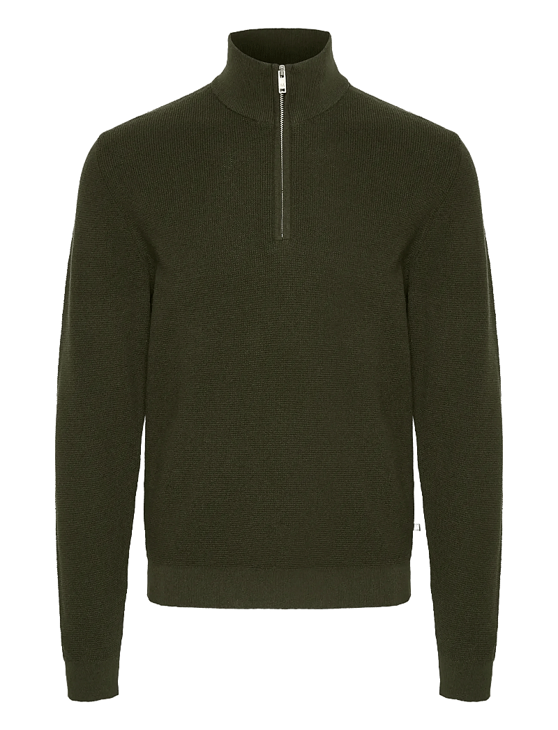 Matinique - MAlagoon Z - pullover mit halbem reißverschluss - dark forest - 1
