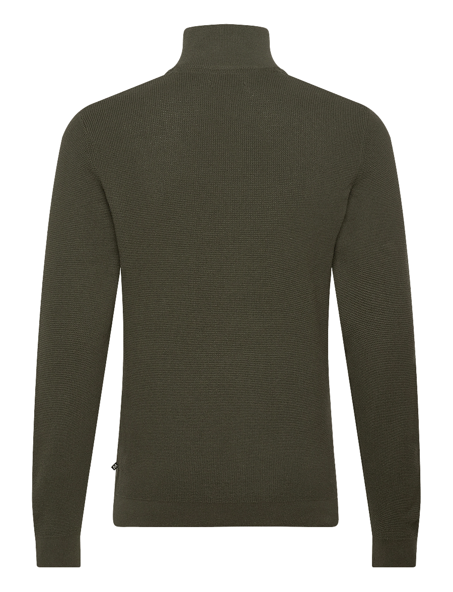 Matinique - MAlagoon Z - pullover mit halbem reißverschluss - dark forest - 2