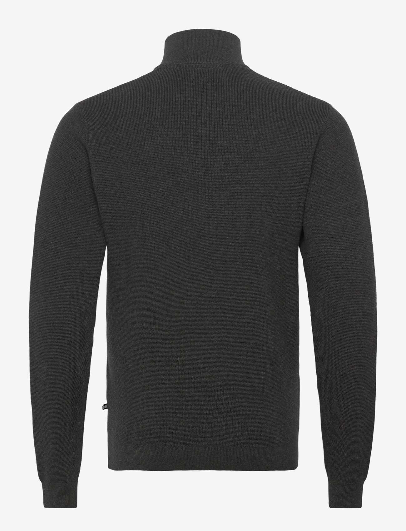 Matinique - MAlagoon Z - half zip jumpers - dark grey melange - 1