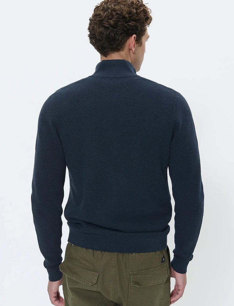 Matinique - MAlagoon Z - pullover mit halbem reißverschluss - dark navy melange - 4
