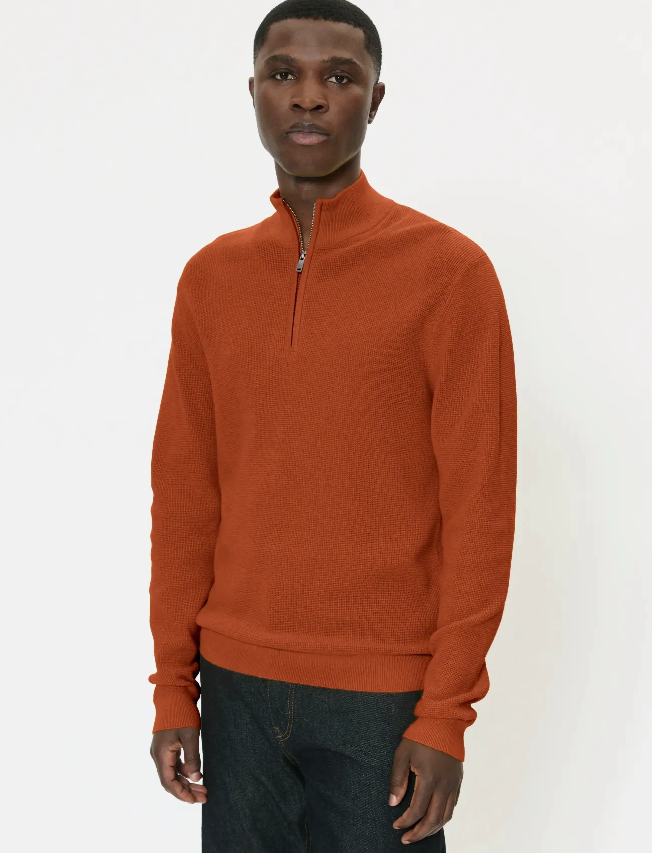 Matinique MAlagoon Z - Strickmode - GOLD FLAME / orange