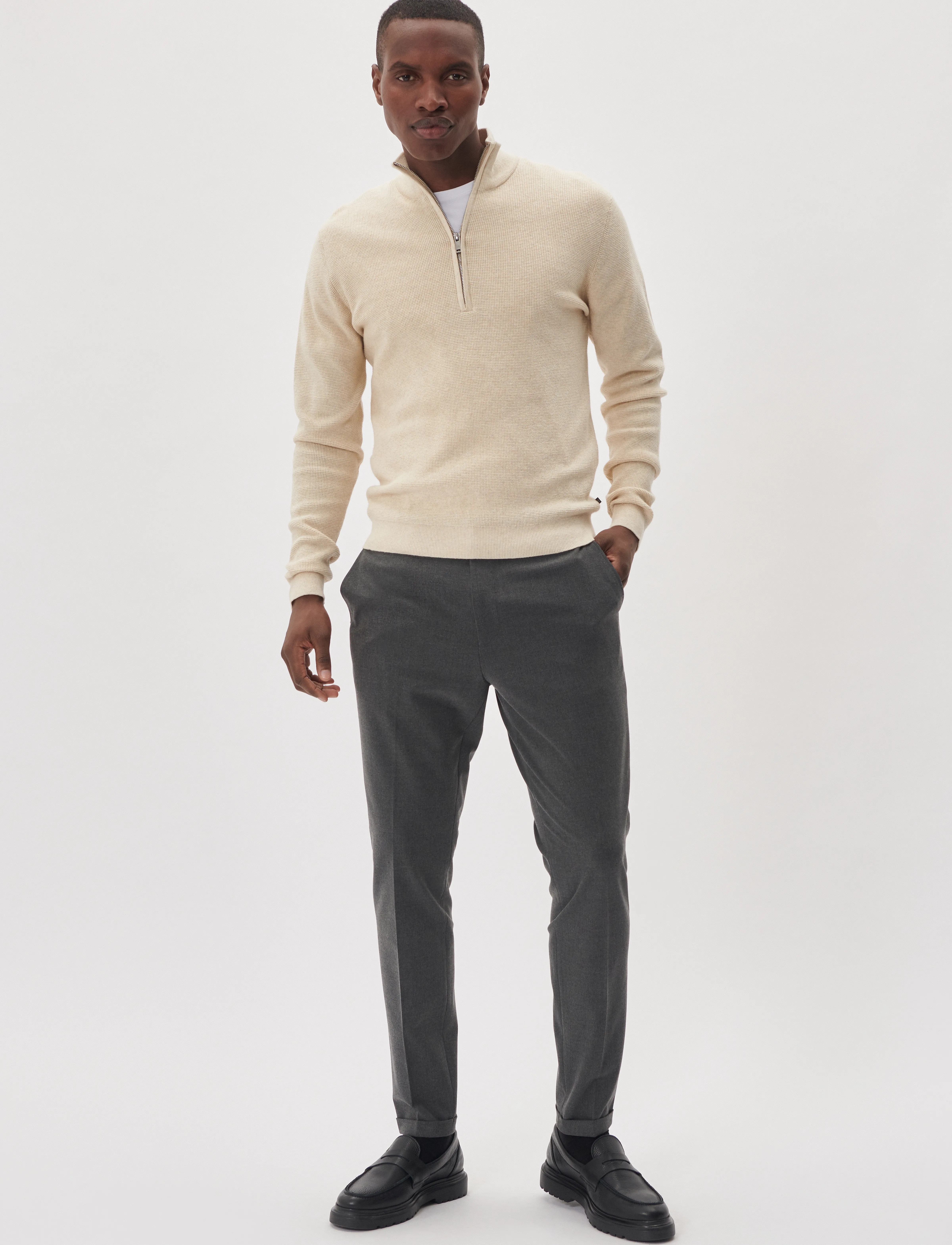 Matinique - MAlagoon Z - mænd - oyster gray melange - 3