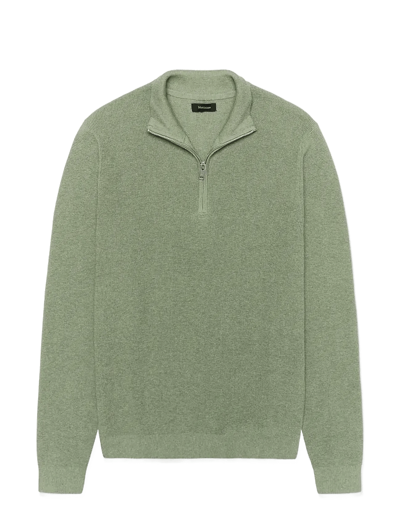 Matinique - MAlagoon Z - pullover mit halbem reißverschluss - sea spray - 1