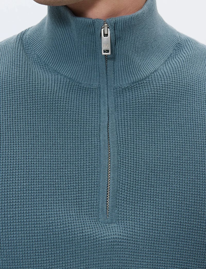 Matinique - MAlagoon Z - pullover mit halbem reißverschluss - stormy weather - 4