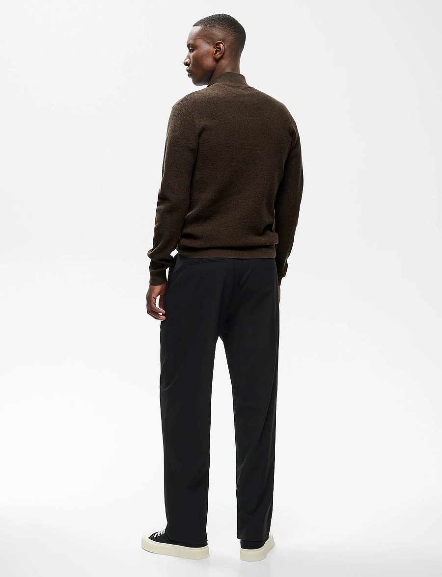 Matinique - MAlagoon Z - pullover mit halbem reißverschluss - turkish coffee melange - 4