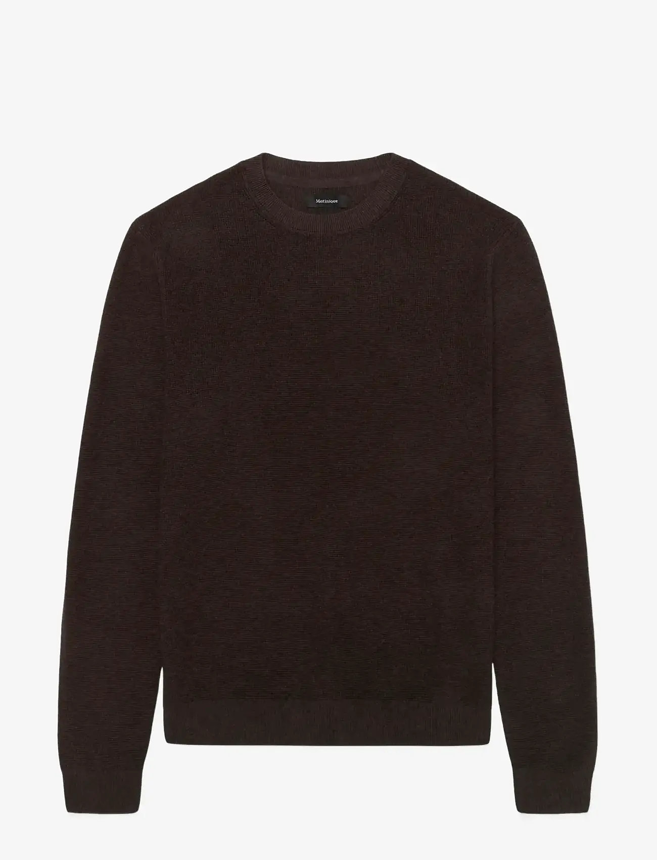 Matinique - MAlagoon - rundhalsad - chocolate brown - 1