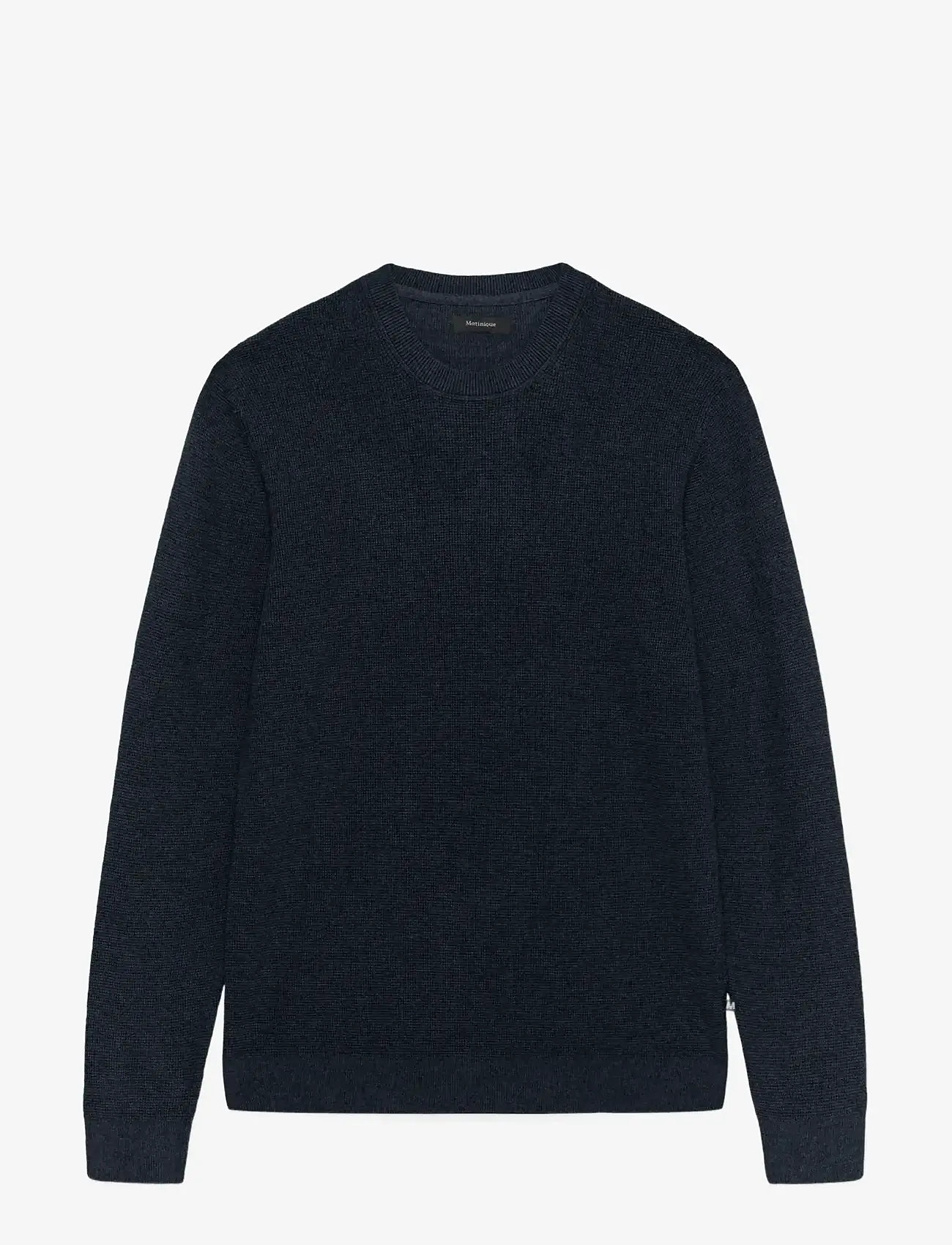 Matinique - MAlagoon - rund hals - dark navy melange - 1
