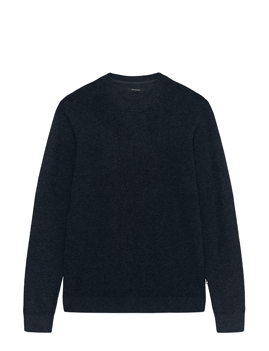 Matinique - MAlagoon - round necks - dark navy melange - 1