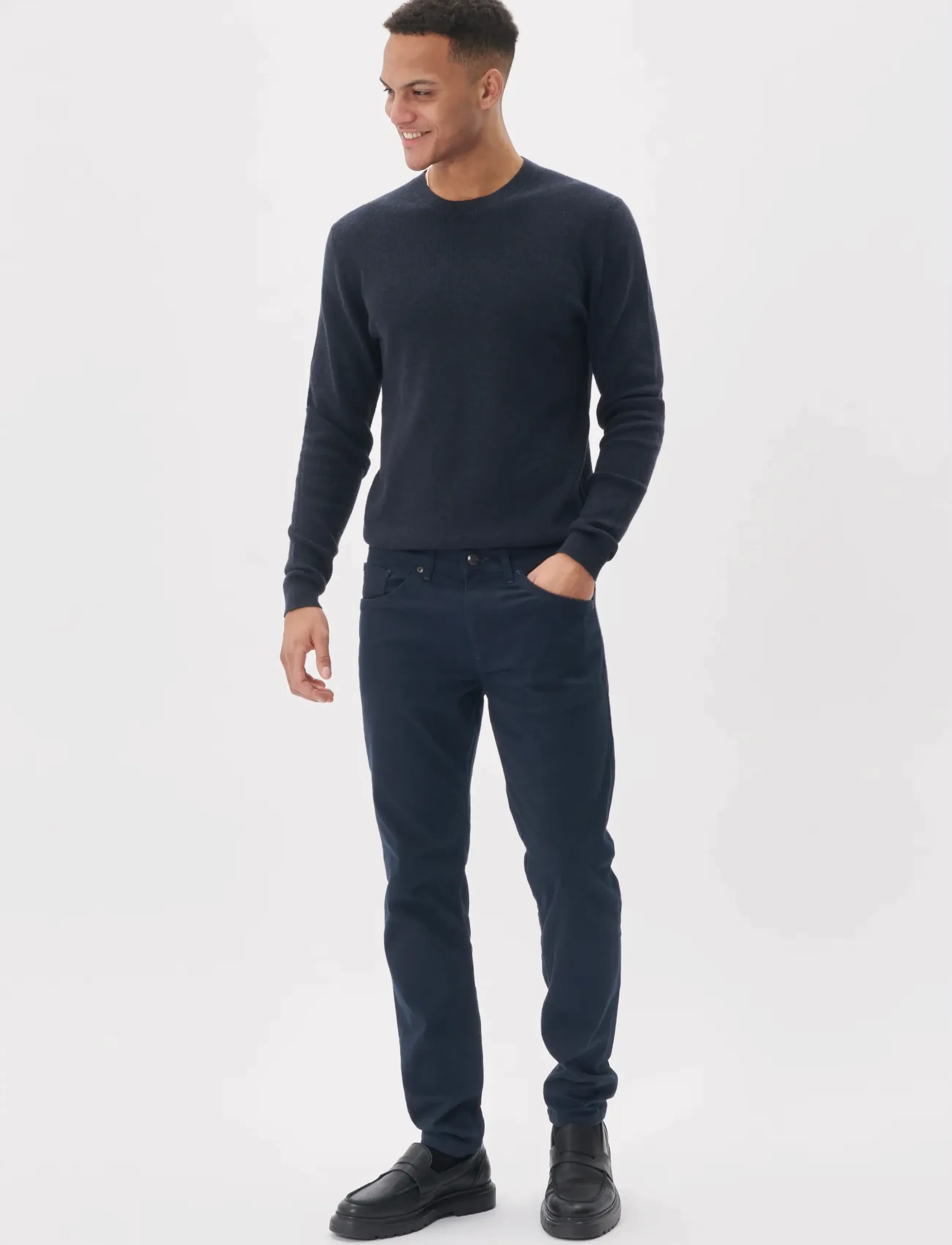 Matinique - MAlagoon - rundhals - dark navy melange - 2