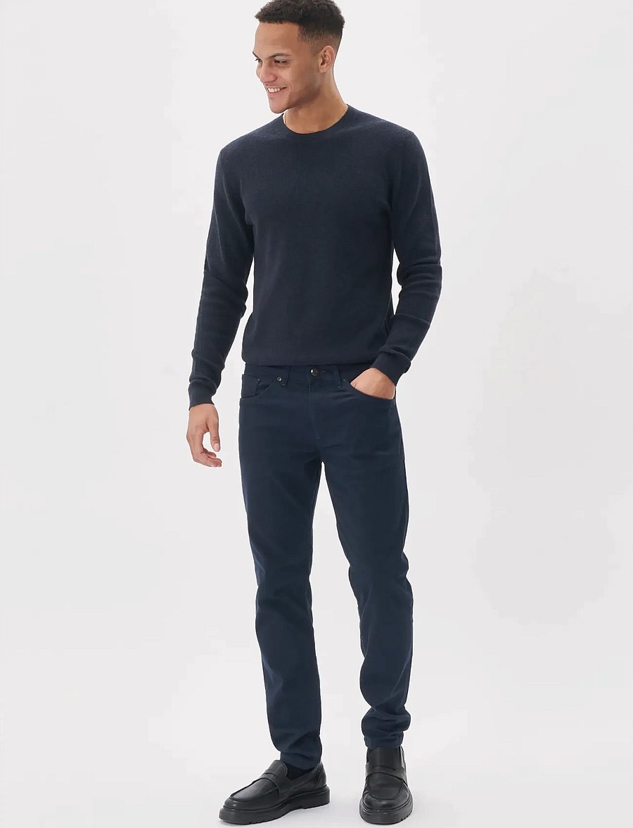 Matinique - MAlagoon - round necks - dark navy melange - 2