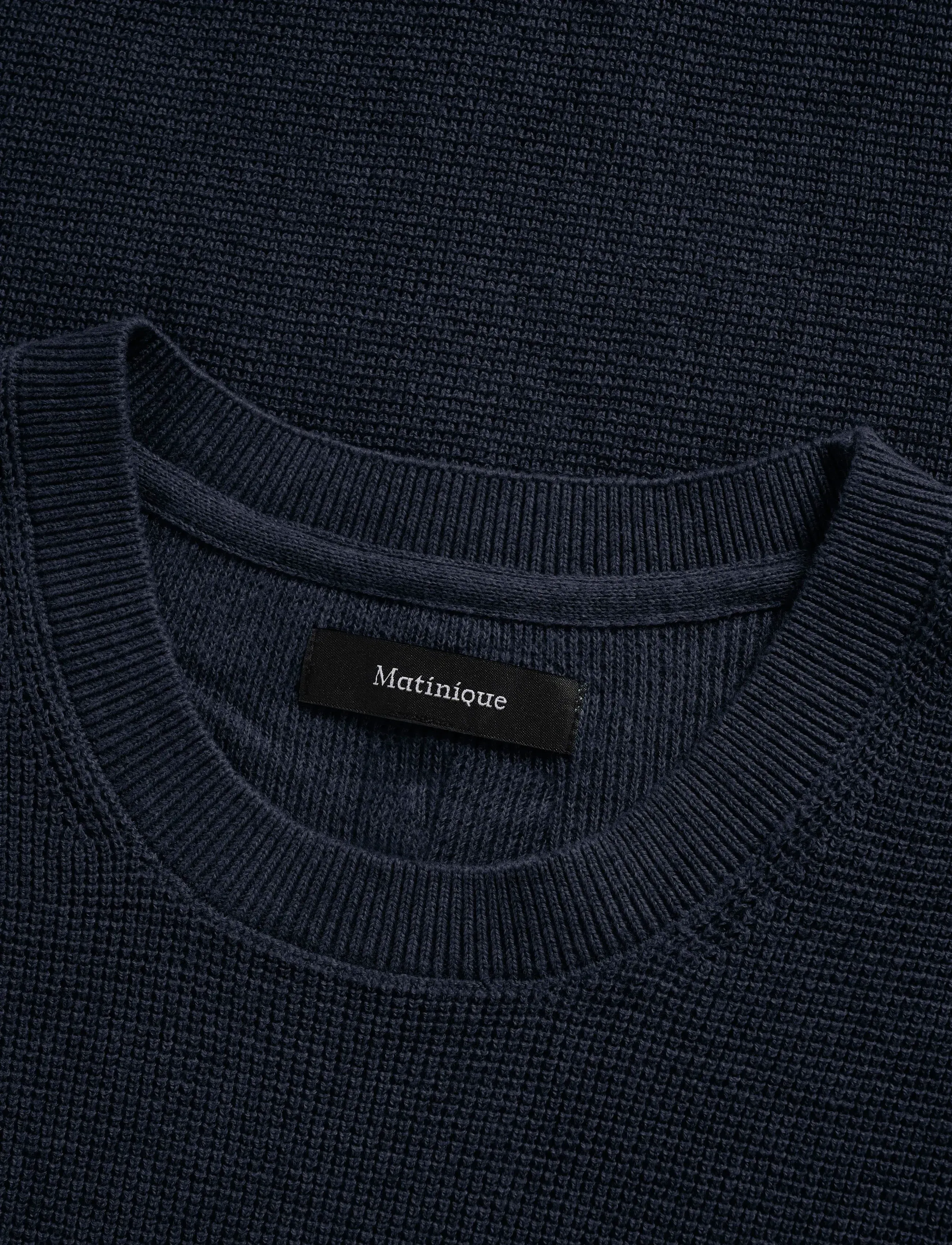 Matinique - MAlagoon - rundhals - dark navy melange - 5