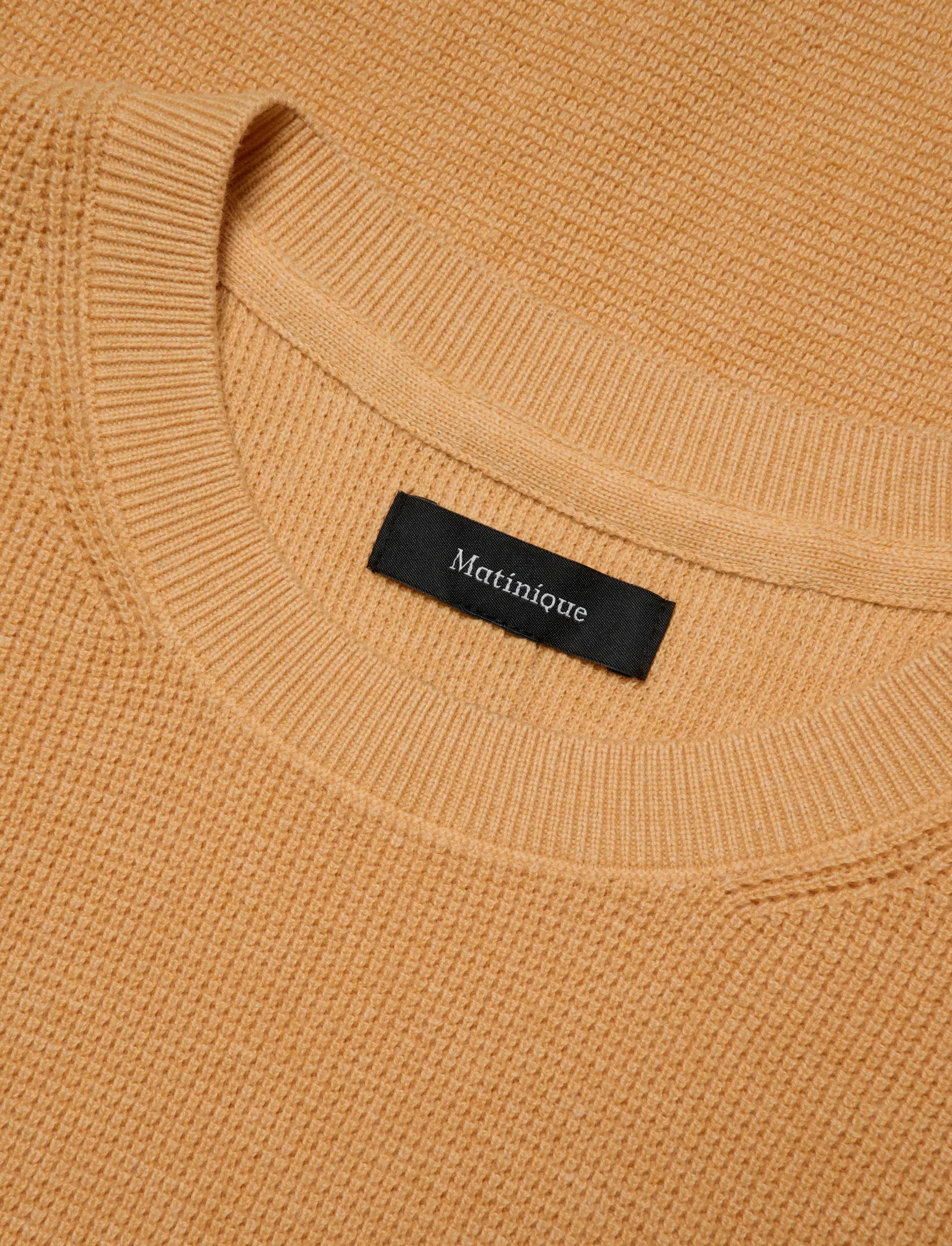 Matinique - MAlagoon - basic-strickmode - golden cream - 5