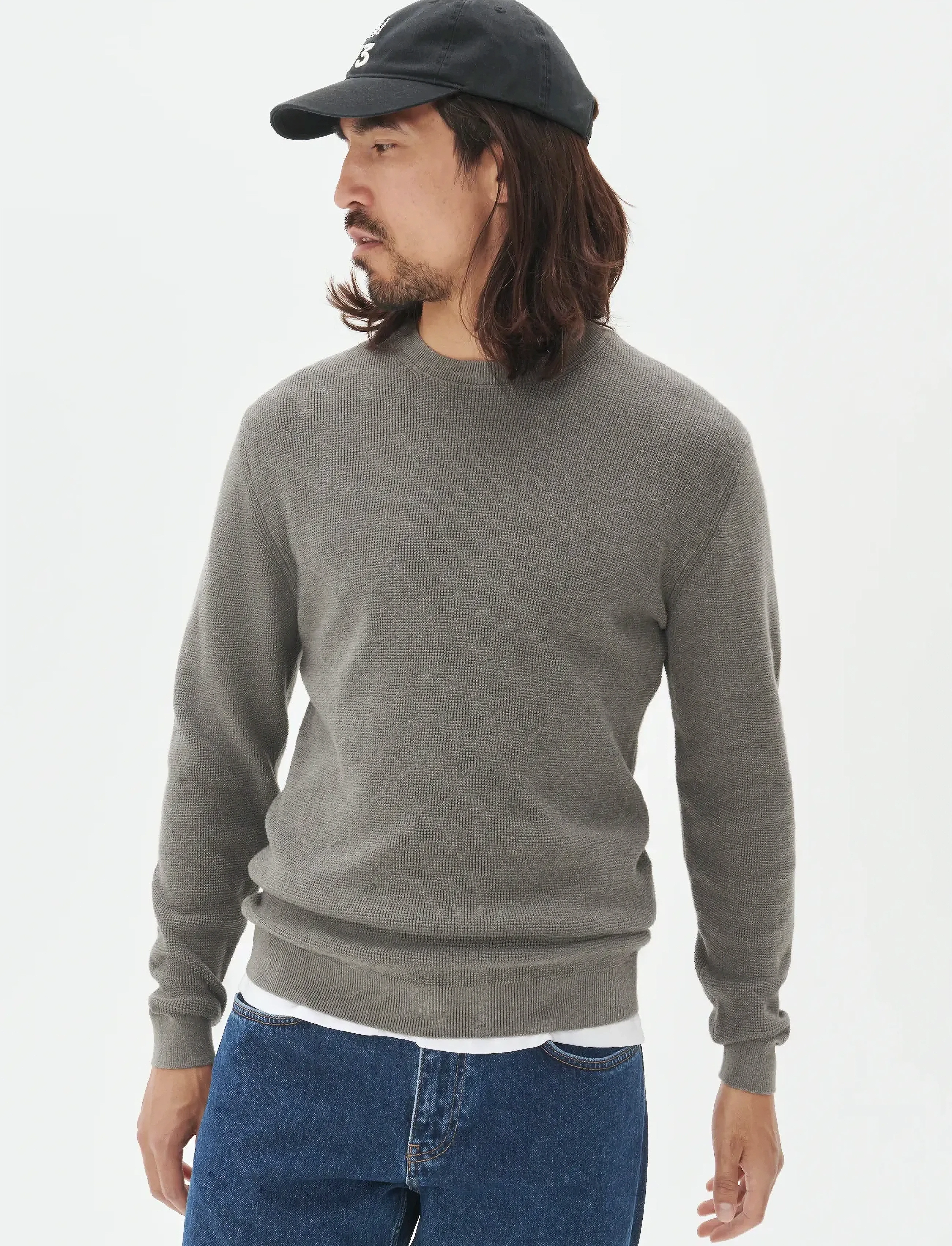 Matinique MAlagoon - Strickmode - MEDIUM GREY MELANGE / grey