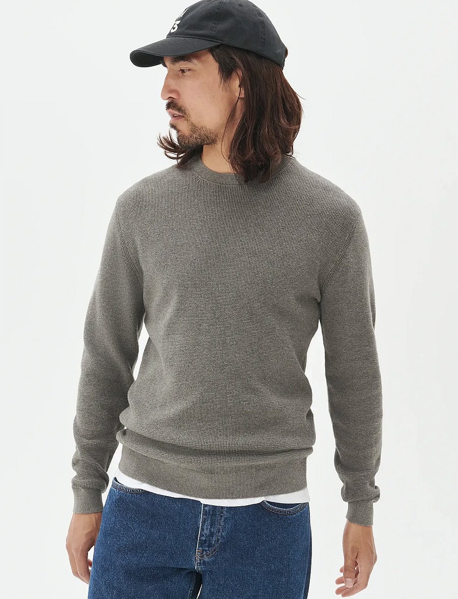 Matinique - MAlagoon - rundhals - medium grey melange - 0