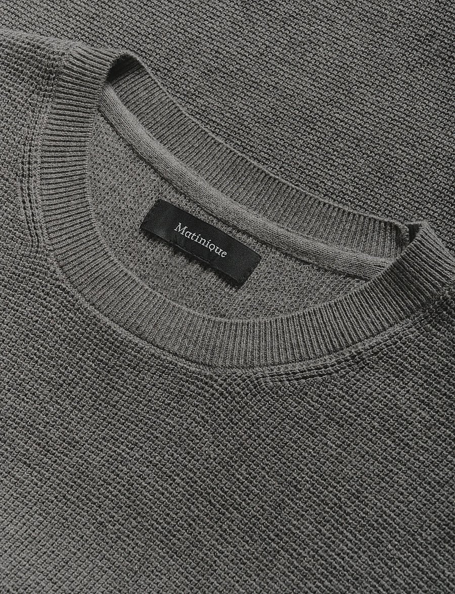 Matinique - MAlagoon - rundhals - medium grey melange - 5