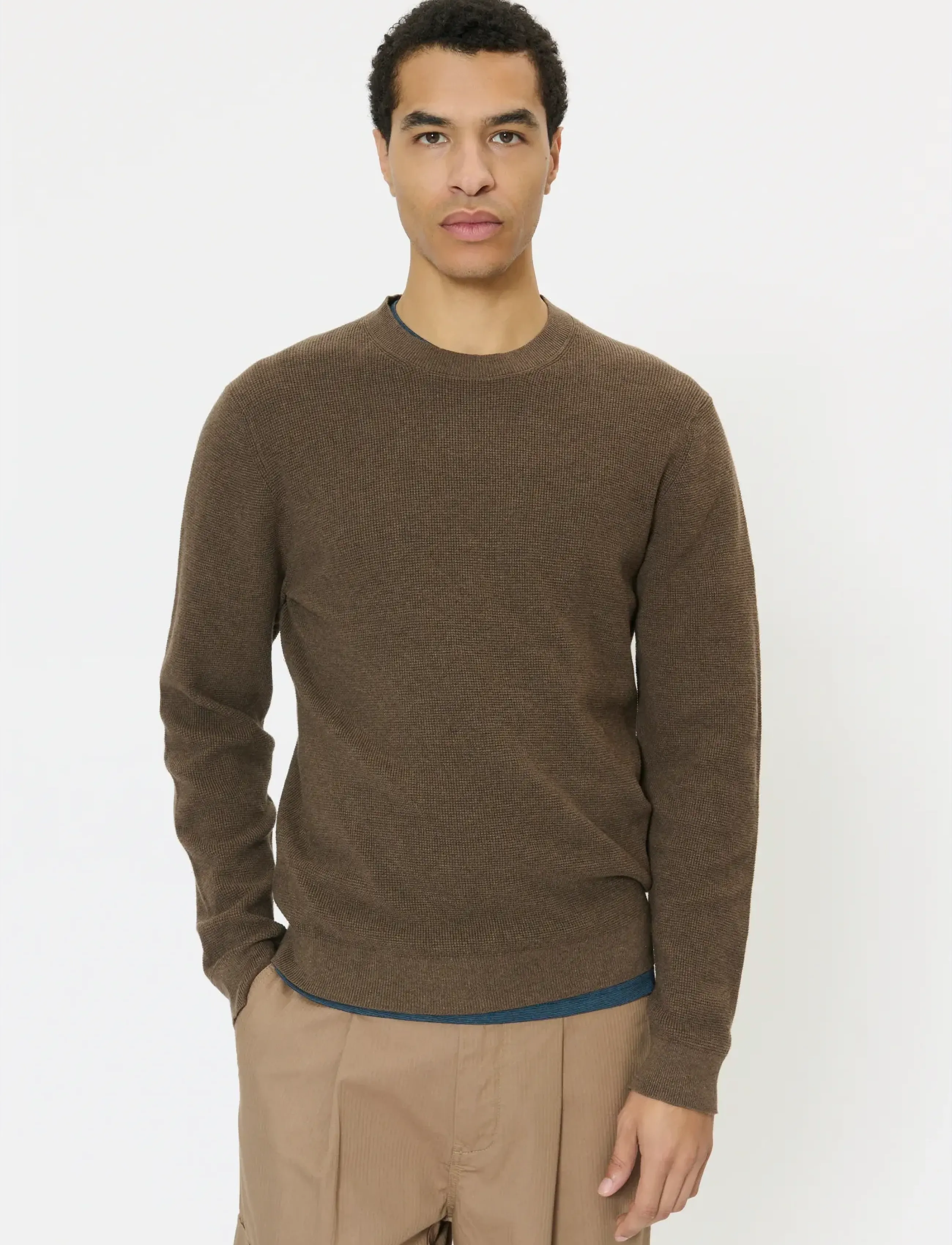 Matinique MAlagoon - Strickmode - MOREL MELANGE / brown