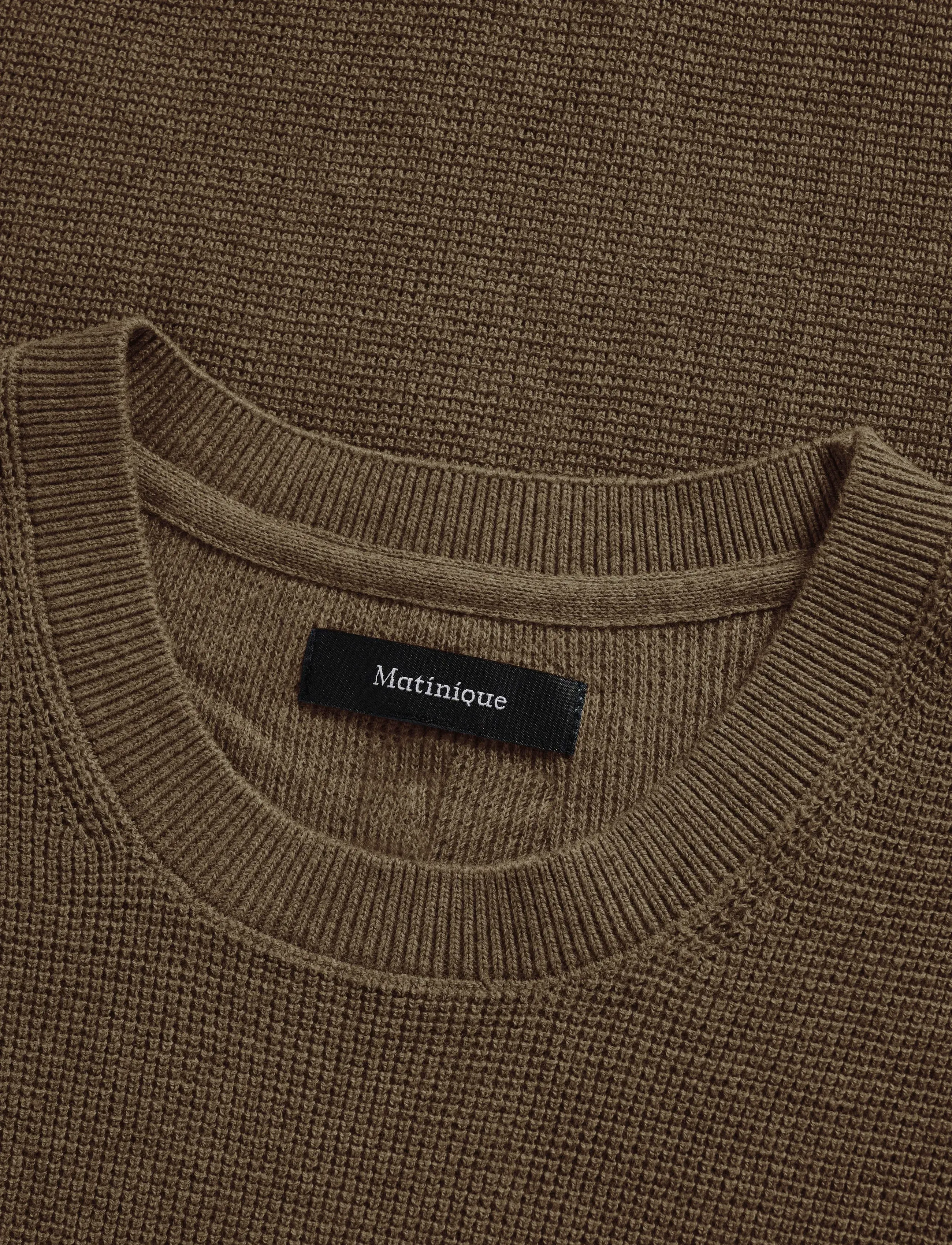 Matinique - MAlagoon - round necks - morel melange - 5